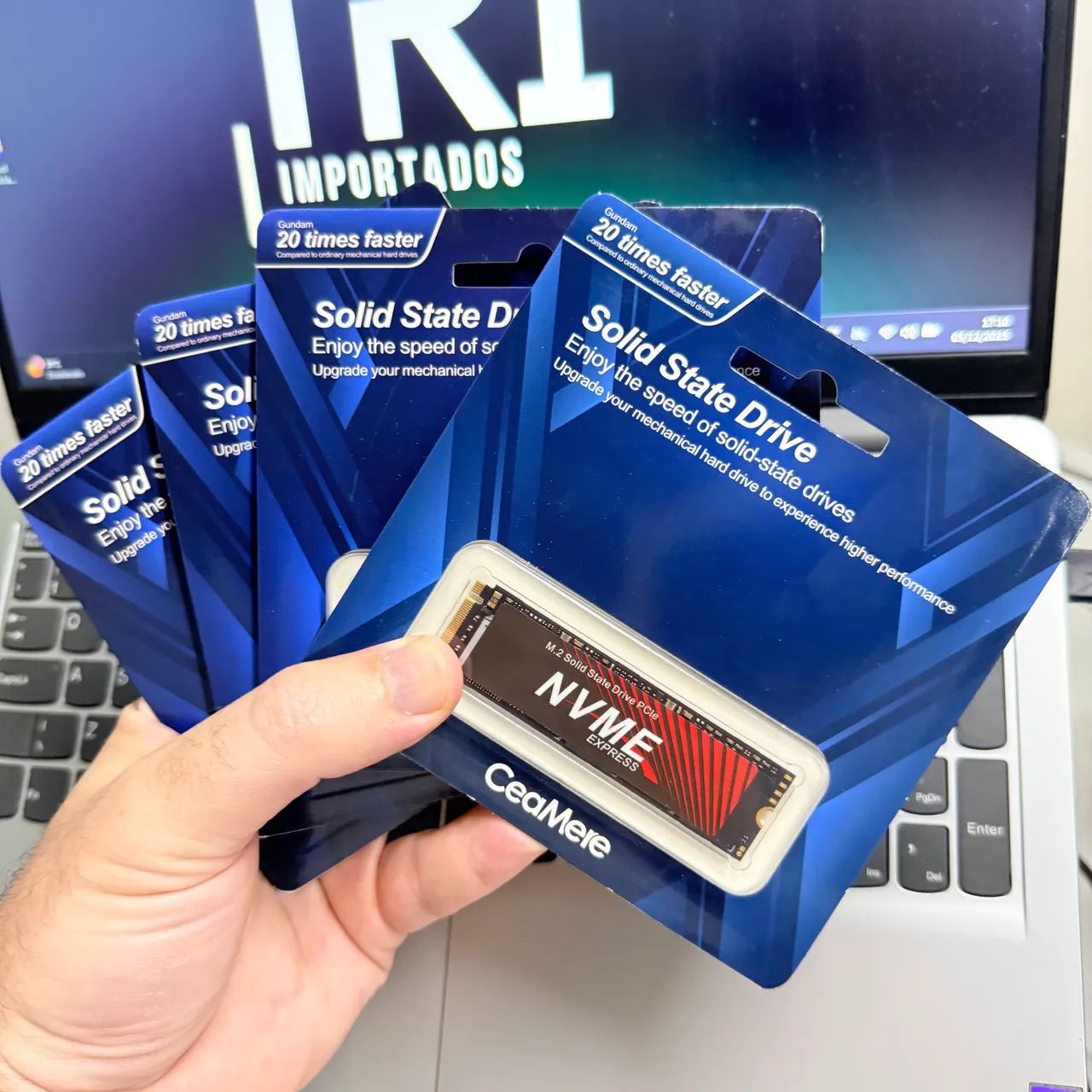 SSD NVME 1TB M2 - NOVO - COM GARANTIA. - Foto 2