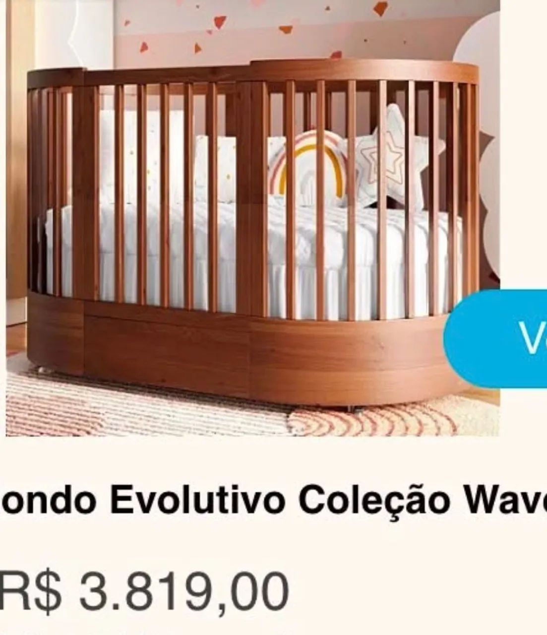 Berço Wave 3 em 1 - Foto 3