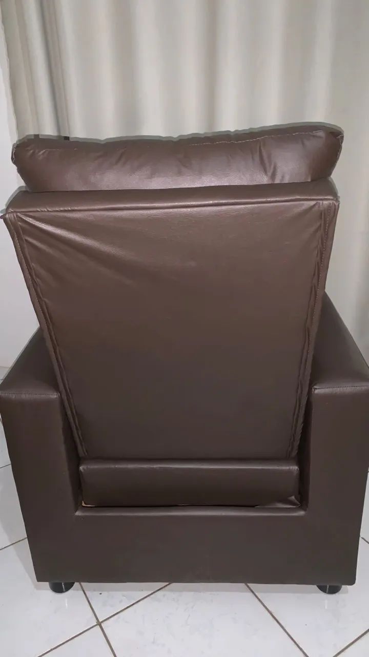 Poltrona da vovó marrom - Foto 2