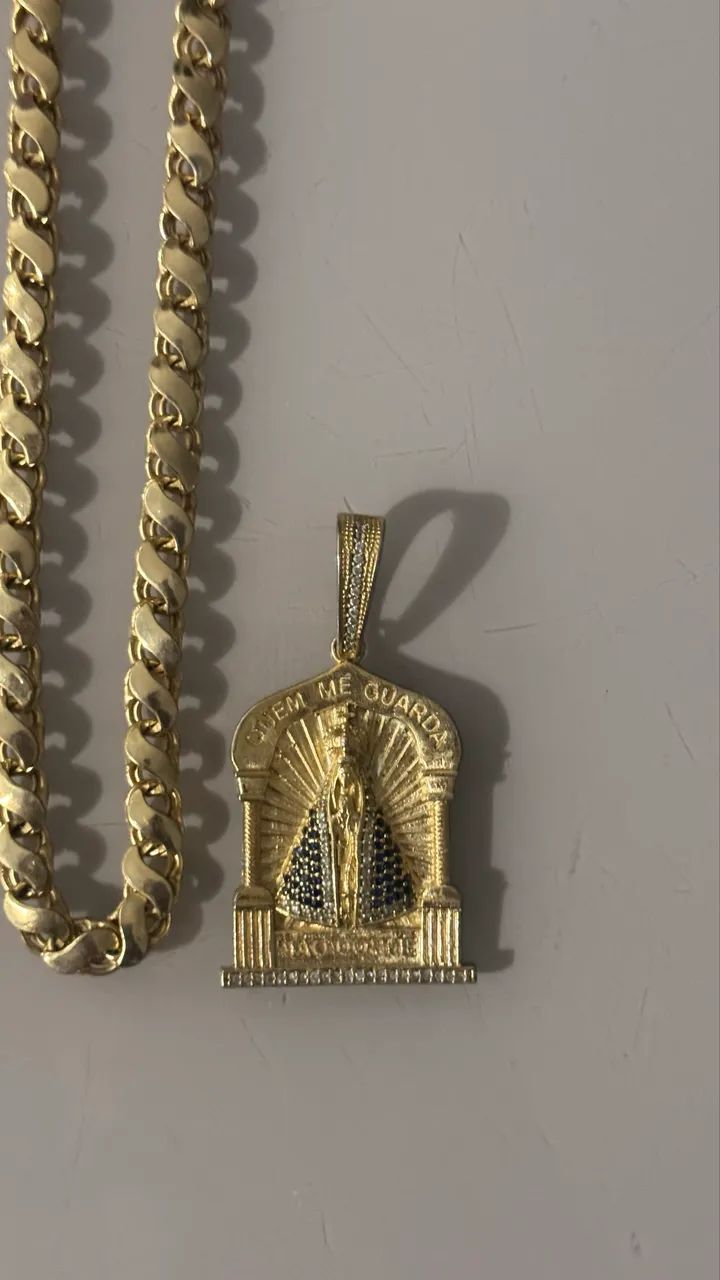 Corrente banhada a ouro 18K  - Foto 4