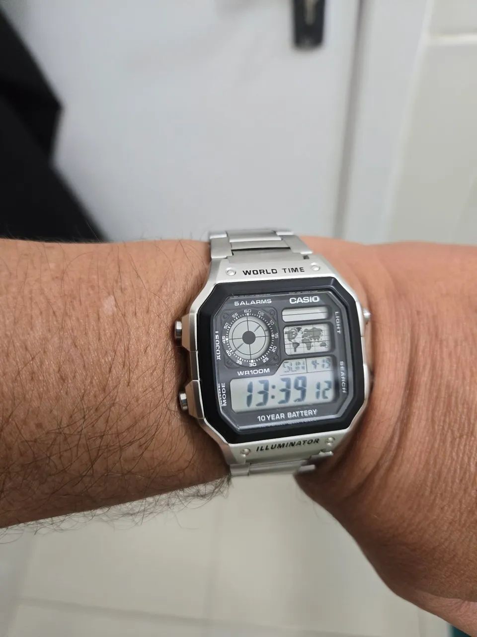 Casio Royale AE-1200WHD - O Clássico Atemporal com 10 Anos de Bateria - Foto 2
