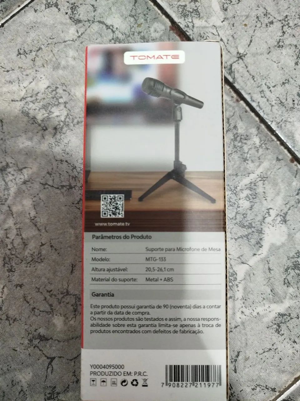 Suporte para microfone de mesa - Foto 3