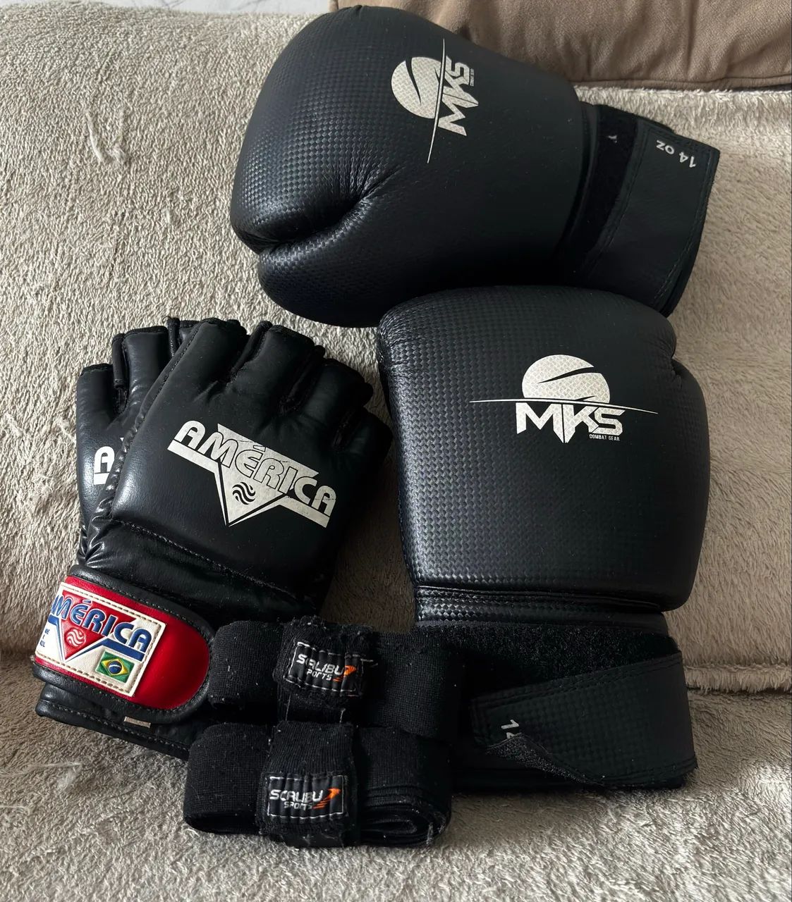 Luvas Boxe e MMA