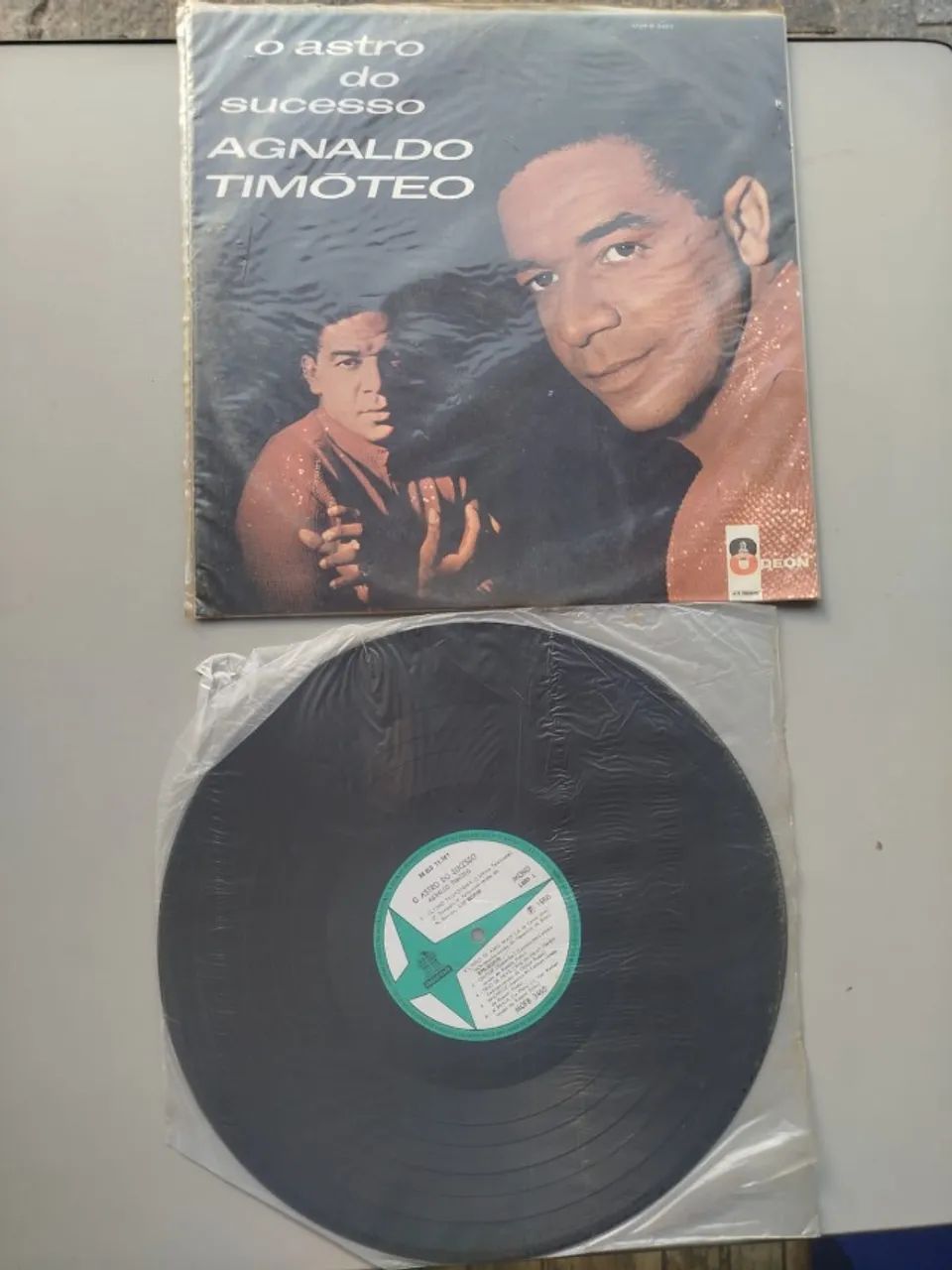 Disco Vinil Agnaldo Timóteo O Astro Do Sucesso 1966 Original - Foto 3