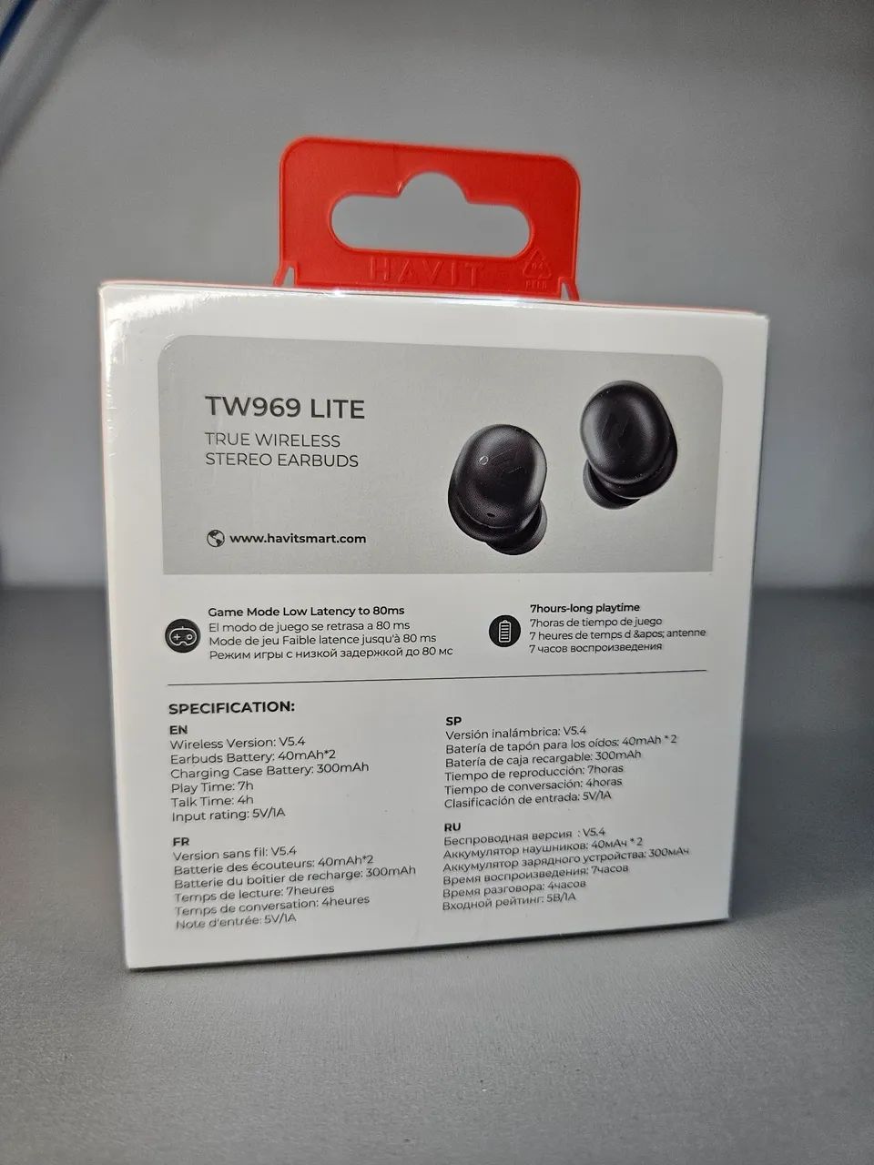 Fone Bluetooth v5.4 TW969 Havit - Foto 2