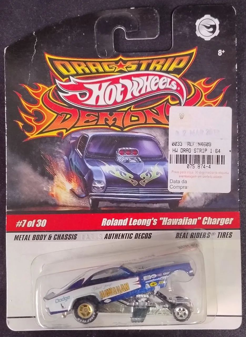 Conjunto Hotwheels DragStrip Demons - Foto 3