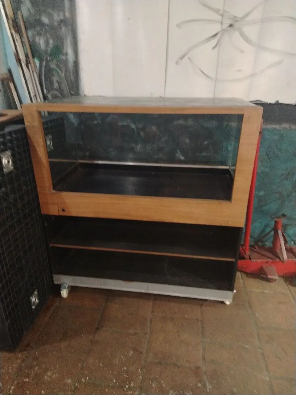 Balcão expositor de pães 