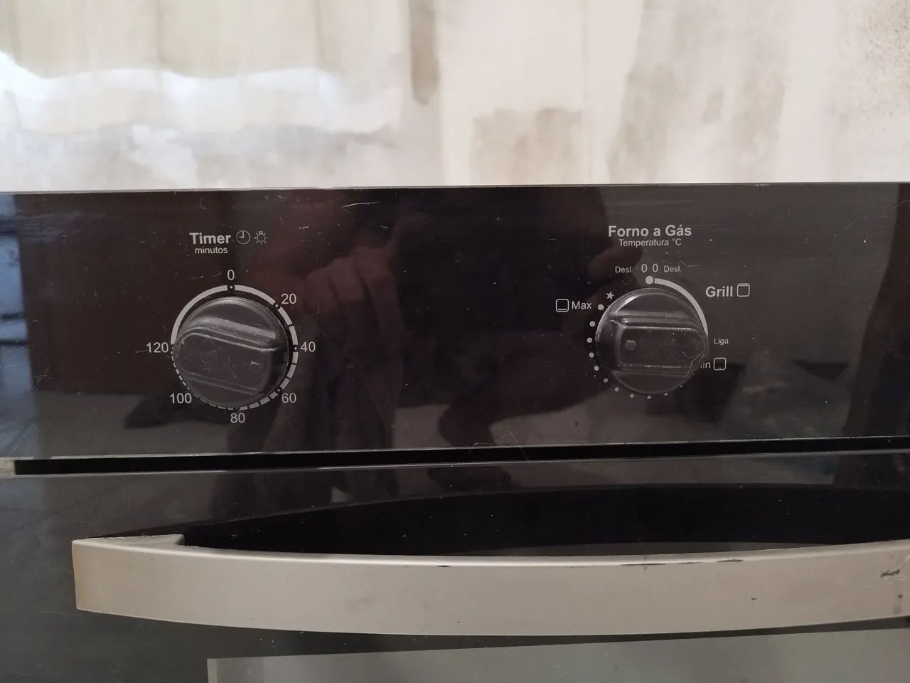Forno a Gás de Embutir Built 50L com Grill - 220V - Sem Uso - Foto 2