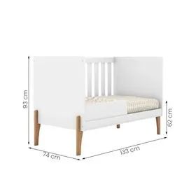 BERÇO 100% MDF DIVIDIMOS EM ATÉ 10X SEM JUROS - Foto 4