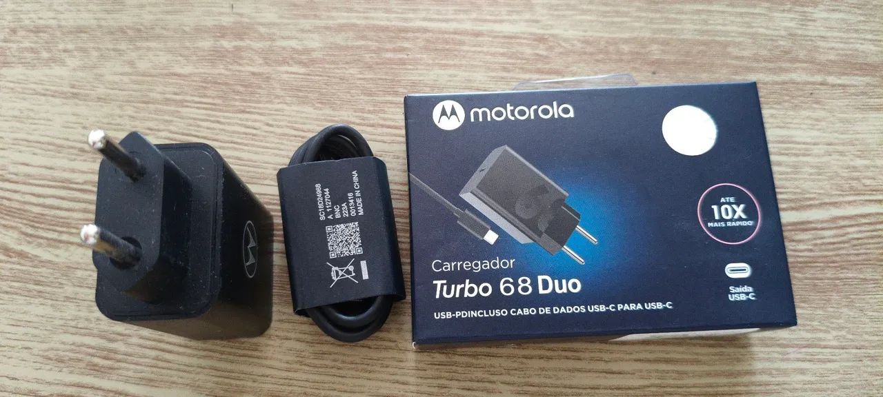 CARREGADOR TURBO 68W PARA MOTOROLA PRONTA ENTREGA  - Foto 4