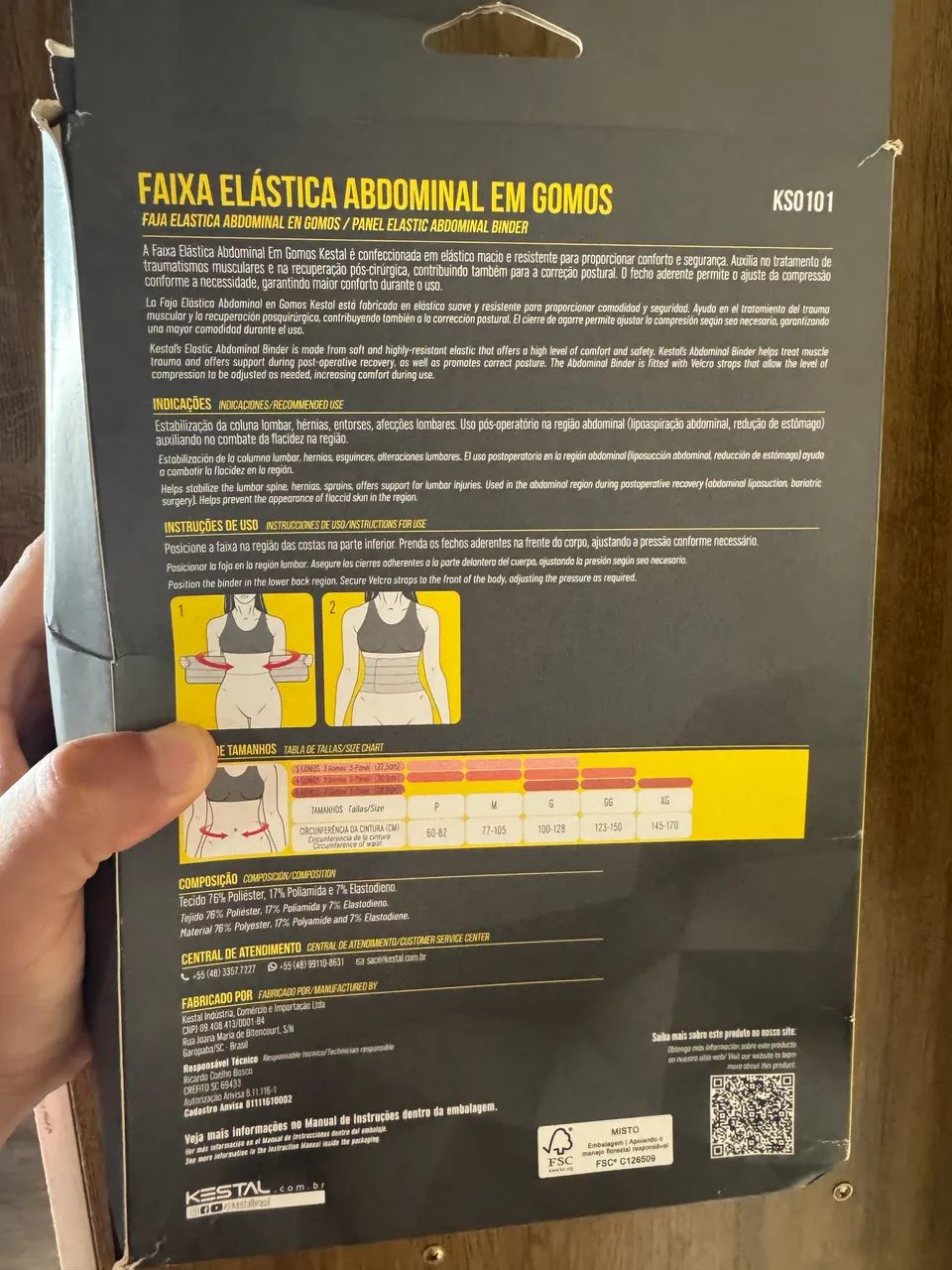 Faixa abdominal  - Foto 2