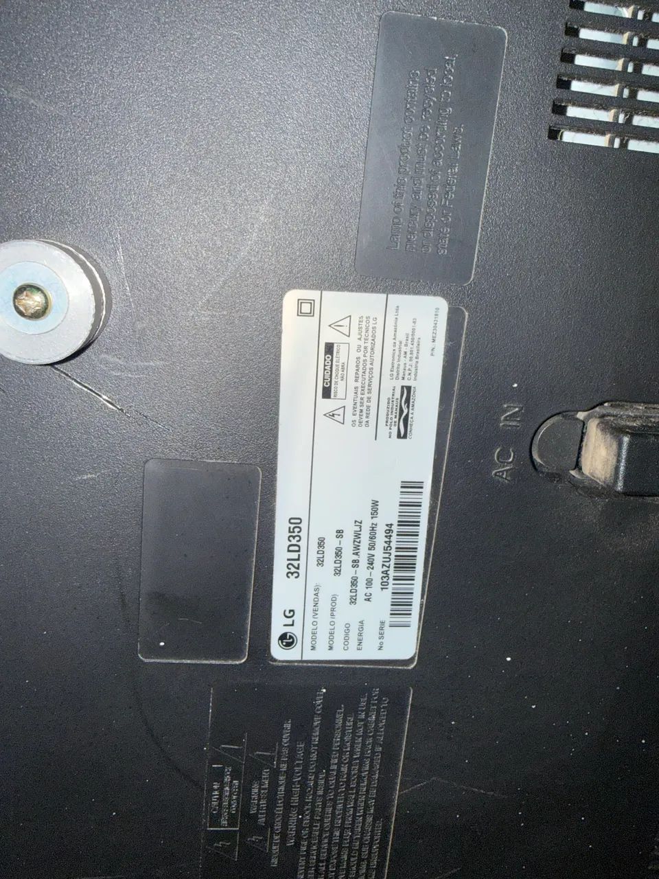 TV LG 32 LCD Modelo 32LD350 - Foto 3