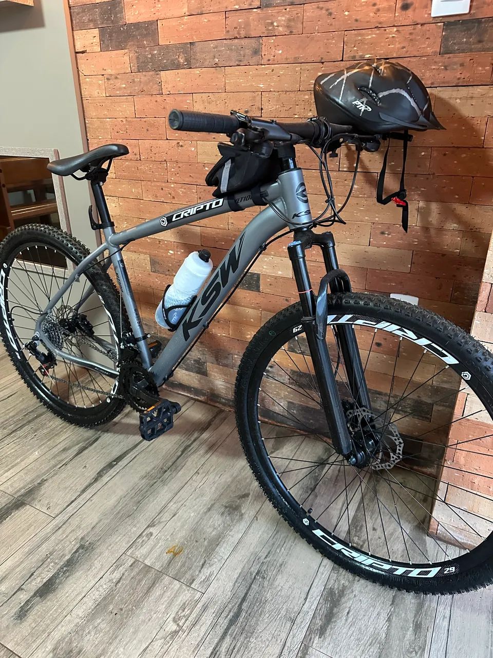 Mountain Bike KSW 29? Cripto - Seminova, Pouquíssimo Uso - Foto 4
