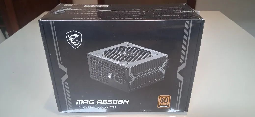Fonte MSI MAG A650BN NOVA LACRADA - Foto 4