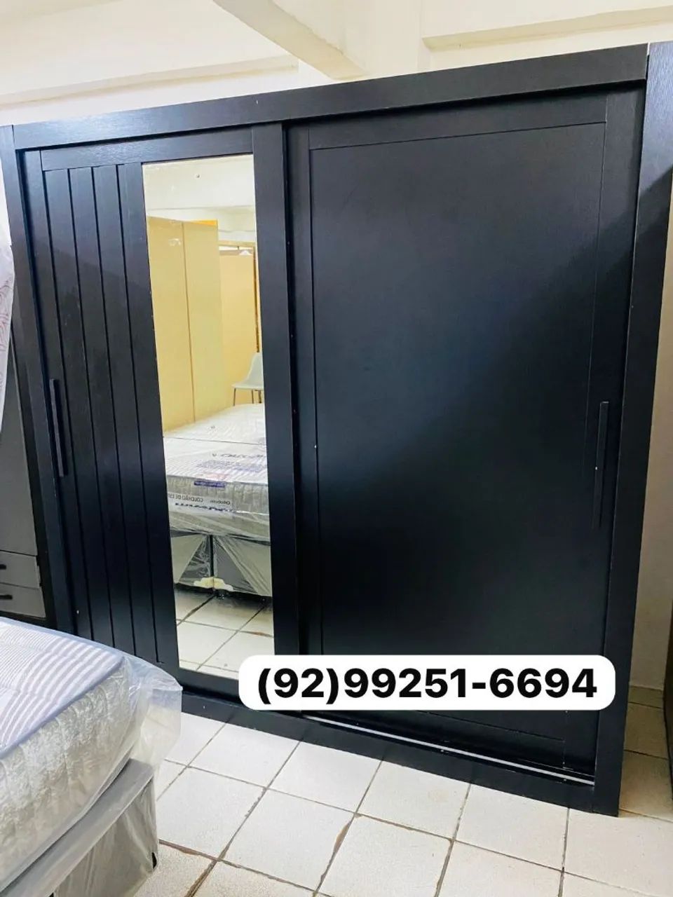 guarda roupa casal com espelho