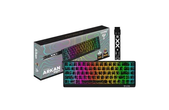 TECLADO GAMER MECÂNICO - CLANM *LANÇAMENTO - Foto 4