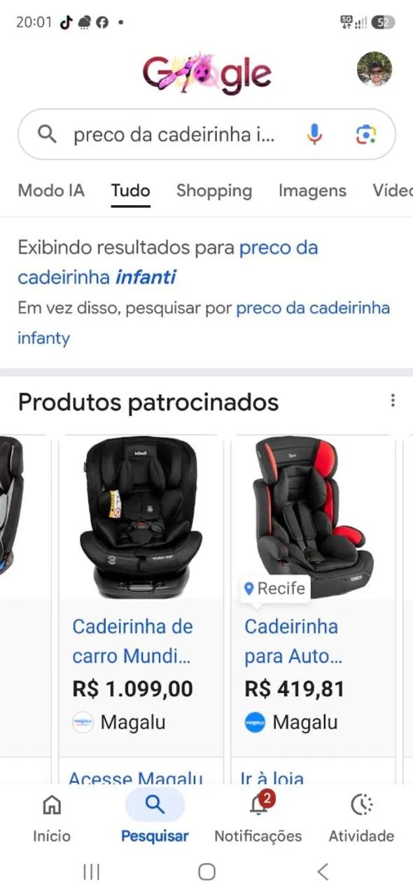 Cadeirinha de carro - Foto 2