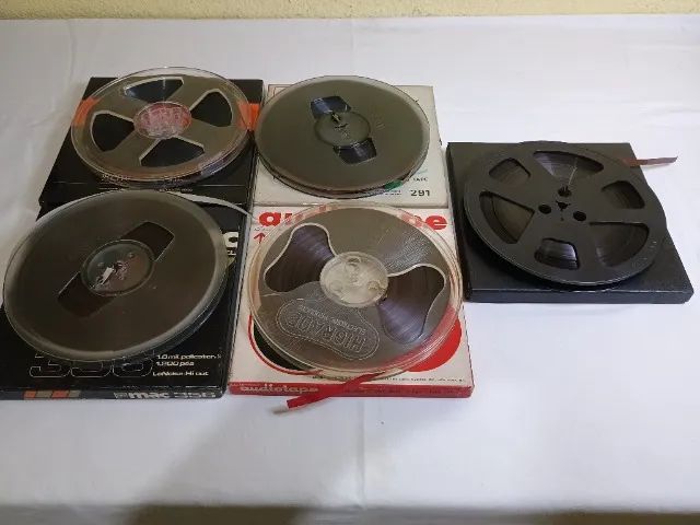 Lote de 5 Fitas de Rolo 7 polegadas - Foto 4