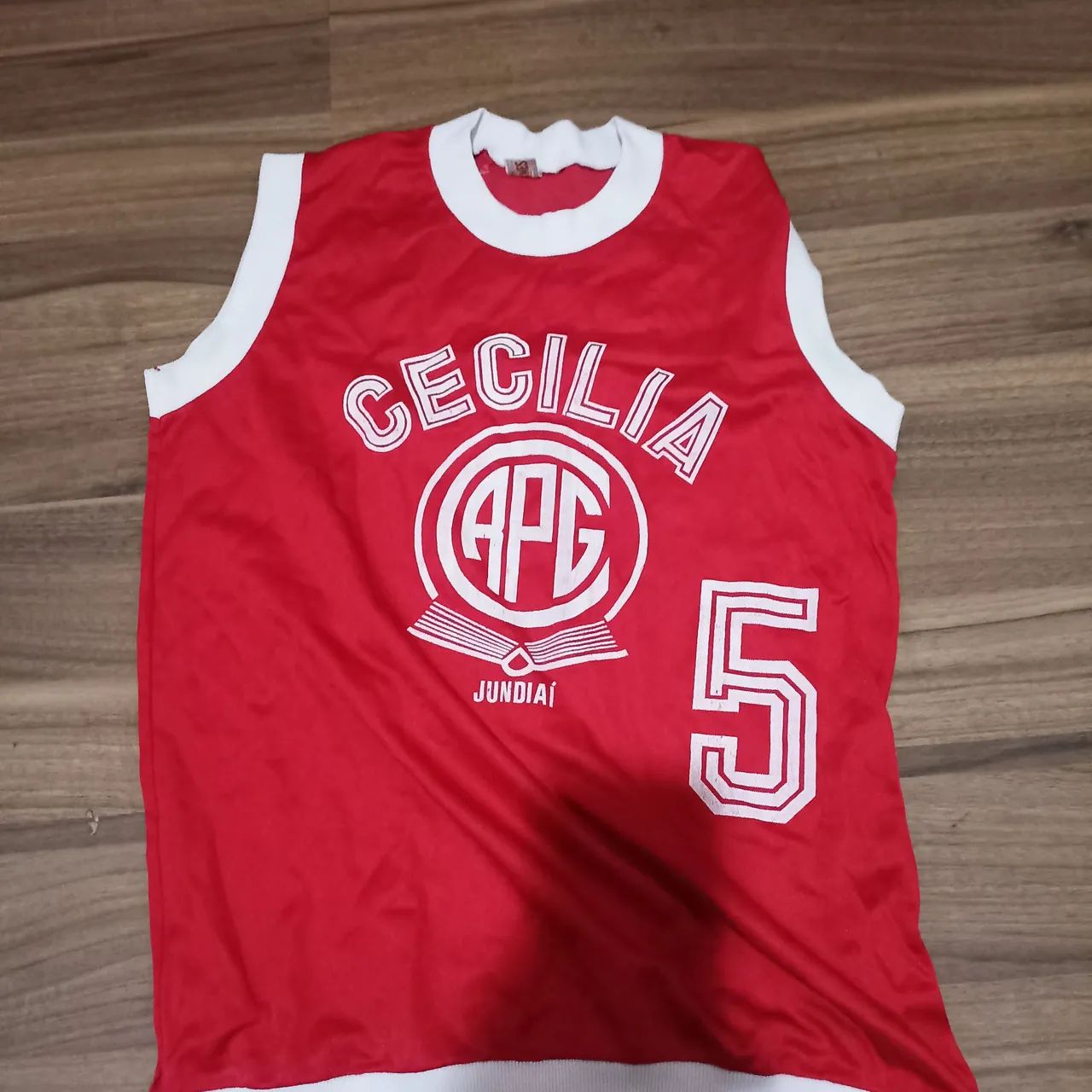 camisa de basquete Cecília Jundiaí 
