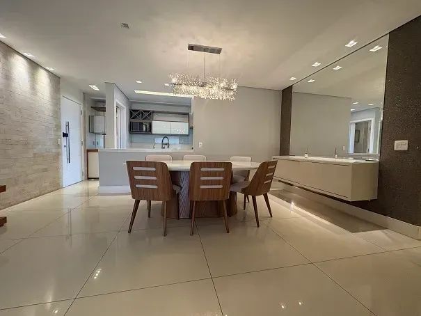 Apartamento 02 suítes com varanda gourmet mobiliado em Alphaville - Foto 4