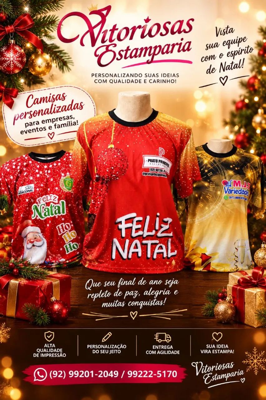 Camisa Natalina 