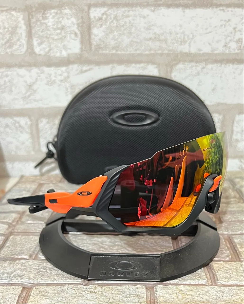 Óculos Oakley Flight Jacket Com 3 lentes  - Foto 2