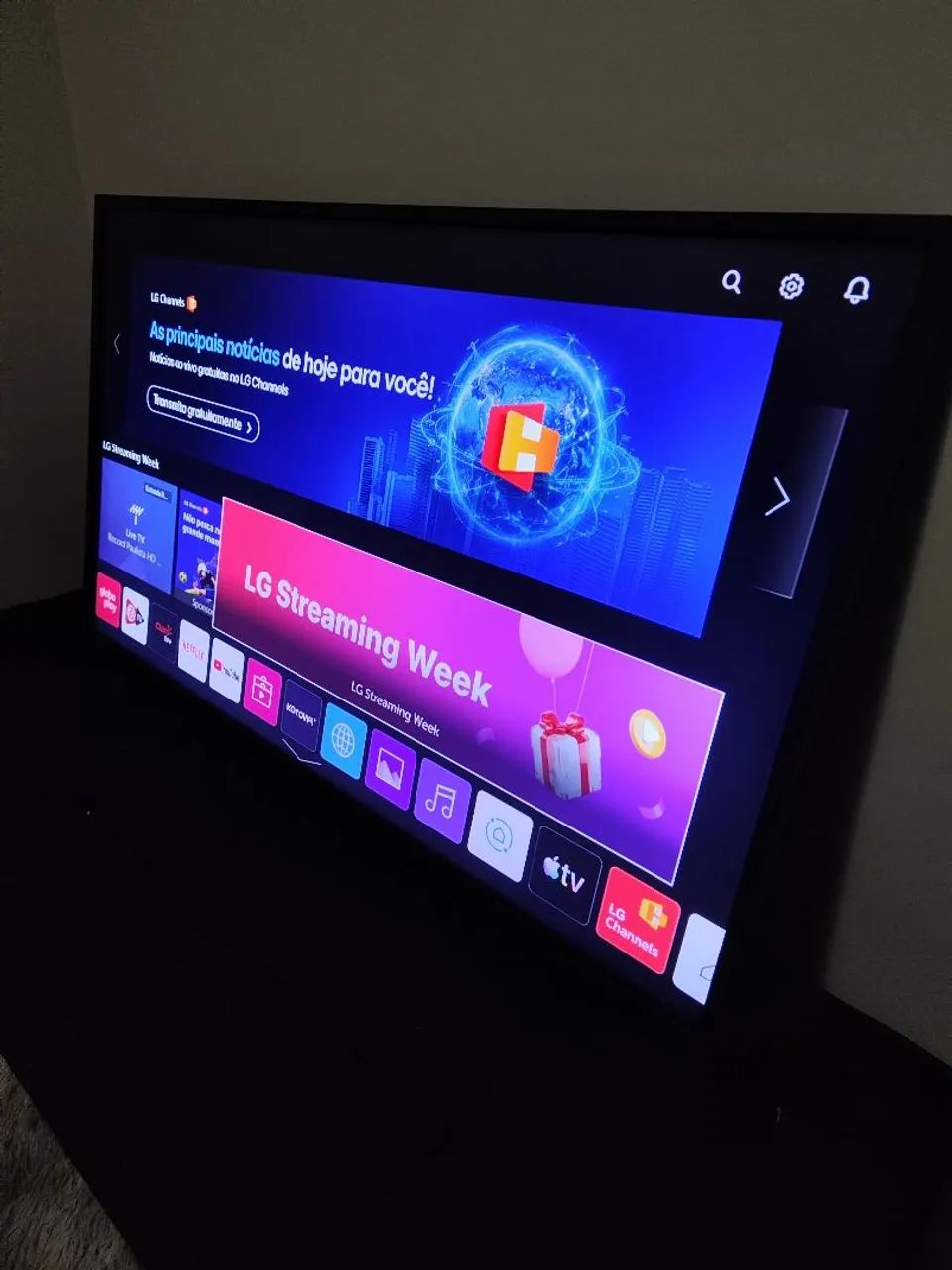 TV SMART LG 43" COM CONTROLE MAGIC