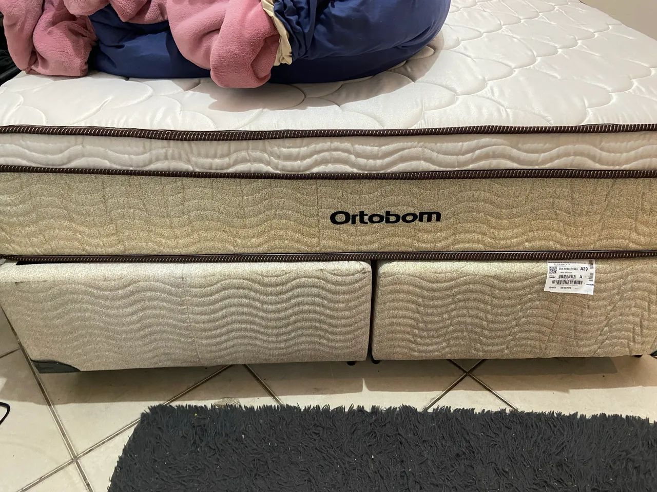 Cama box queen + colchão  - Foto 2