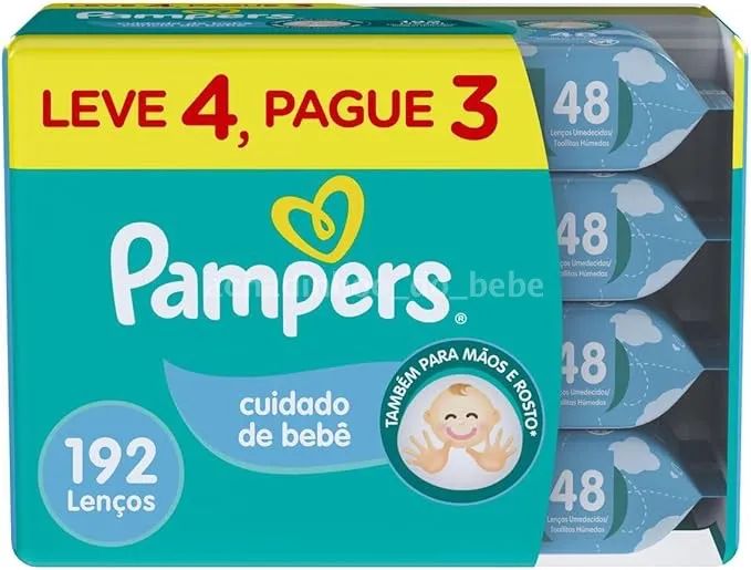 Lenço umedecido pampers - Foto 2