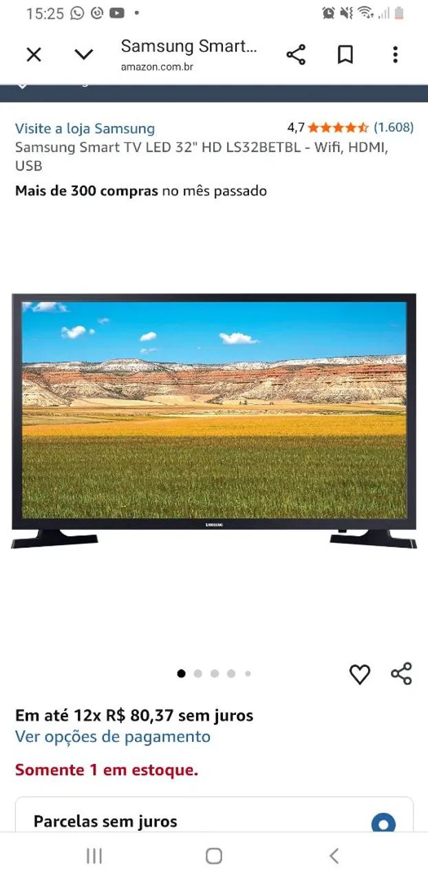 Vendo TV semi nova