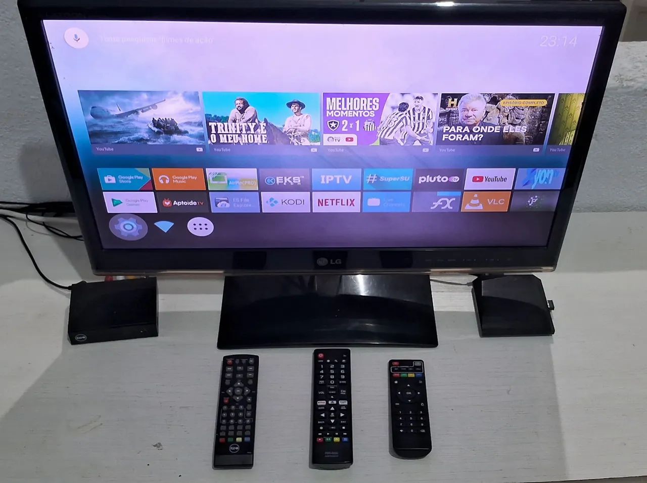Tv Monitor LG 25 Polegadas + Conversor Digital + Smart Tv R$550 Entrego 