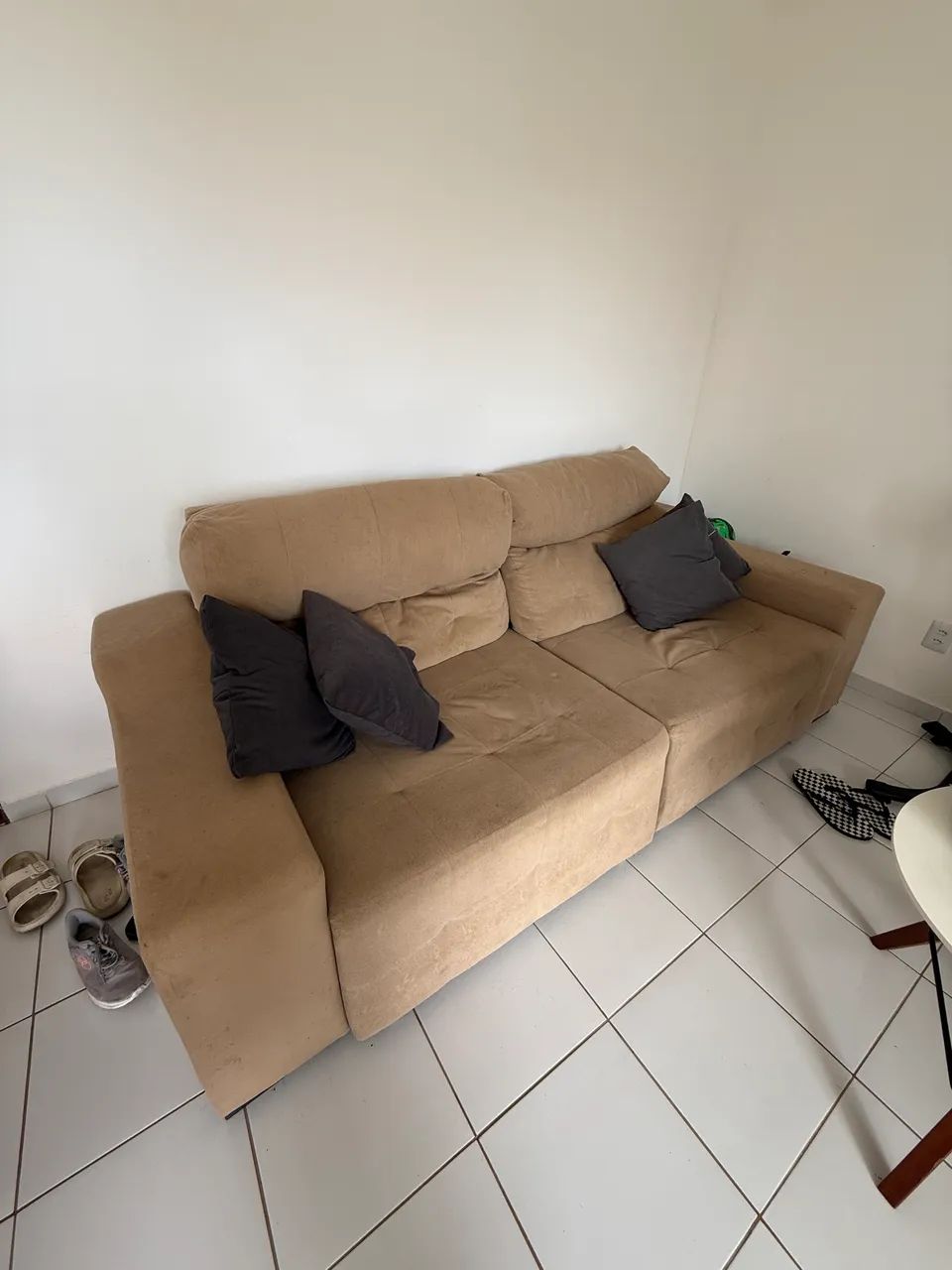 Sofá retrátil 4 lugares  - Foto 4