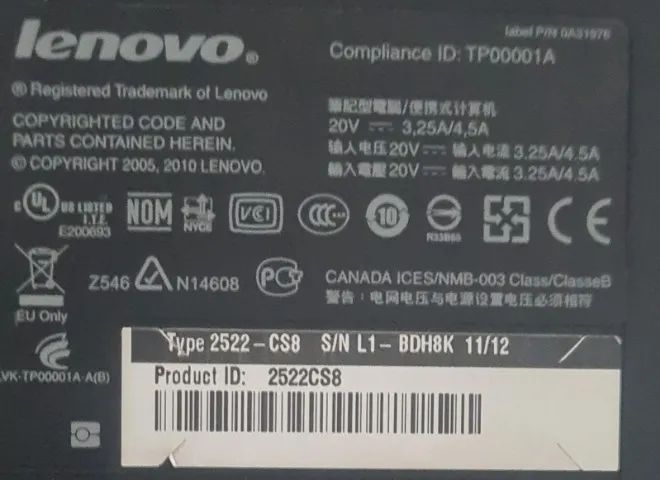 Lenovo ThinkPad T410 - Para retirada de peças - Foto 4