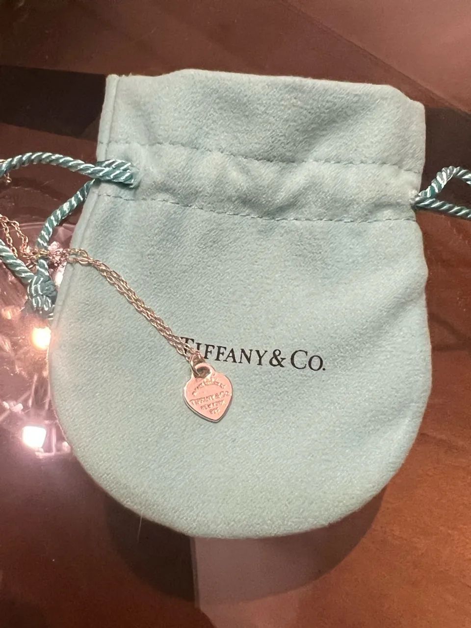 colar tiffany & co coração prata - Foto 2
