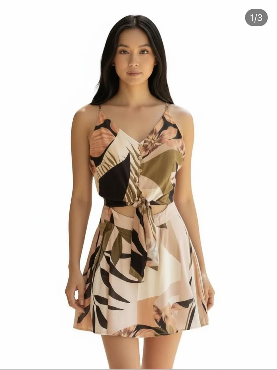 Vestido Kallayne sem uso 