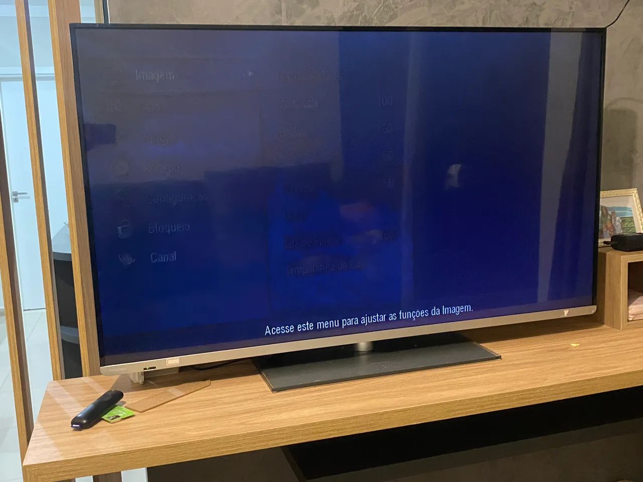 Televisão Toshiba 55 polegadas á venda. - Foto 2