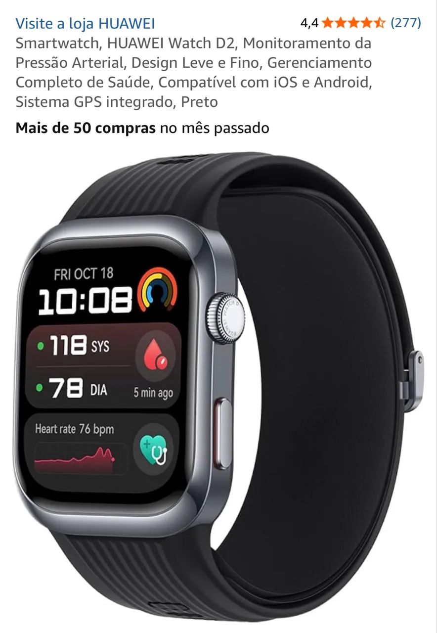 Smartwatch Huawey D2 - Foto 3