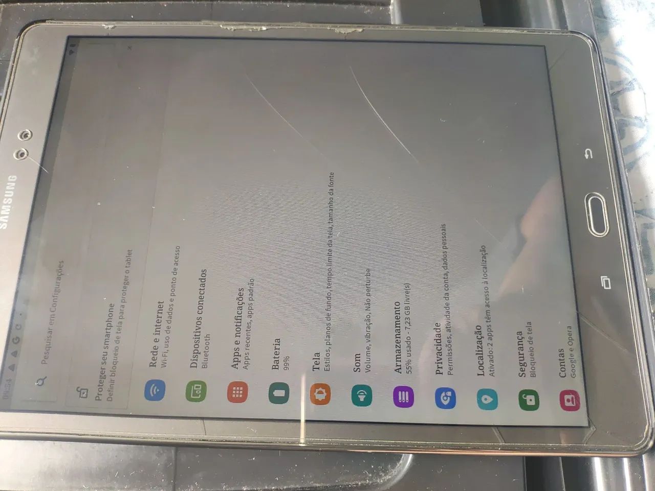 Tablet Samsung sm-p555 - Foto 5