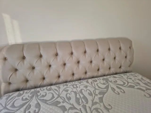 Cama Box Queen com Baú e Cabeceira - Foto 4