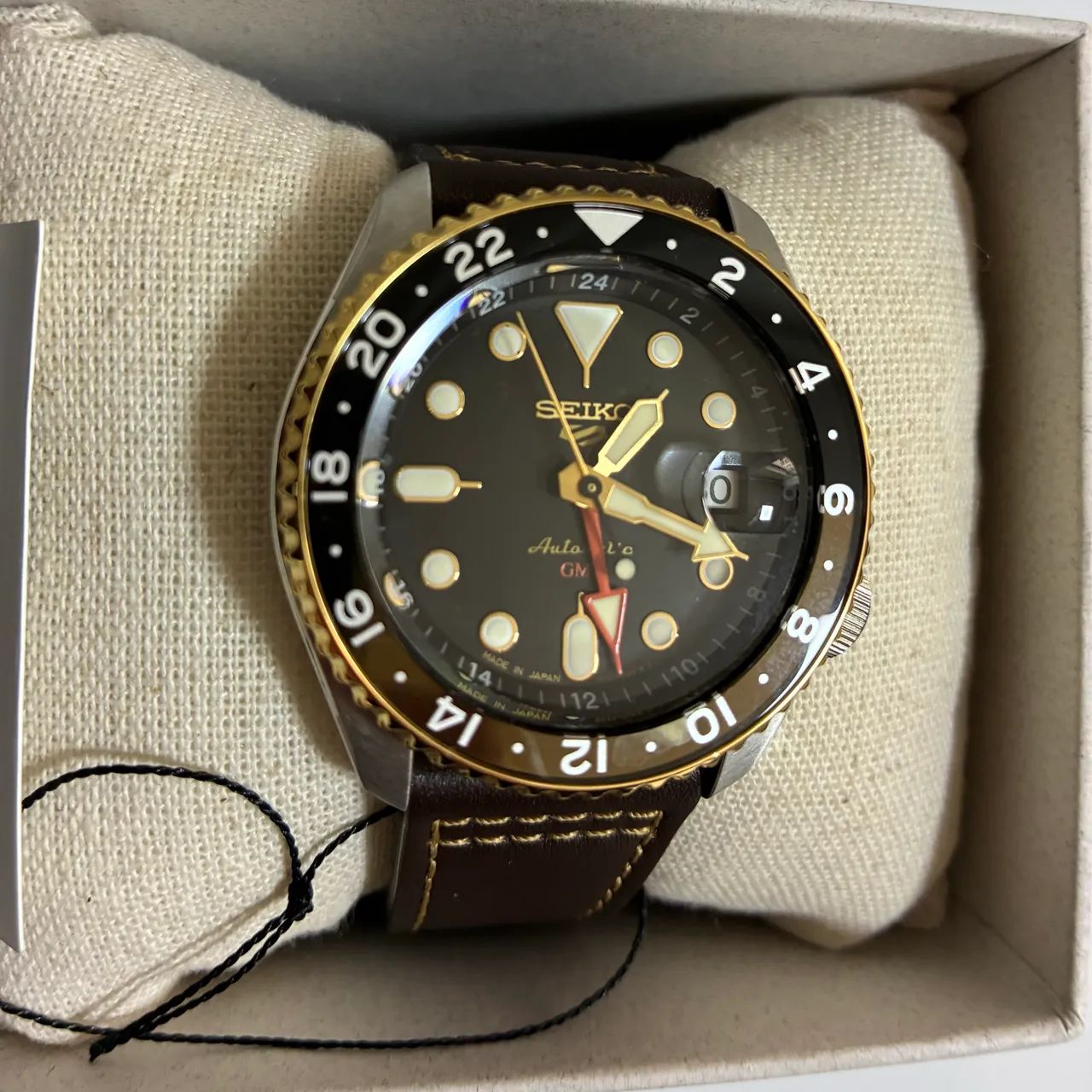 Relógio Seiko 5 Sports GMT Automático SSK036K1 - Foto 3