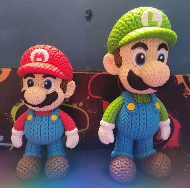 COLEÇÃO SUPER MARIO IMPRESSÃO 3D-ITAPETININGA-SP