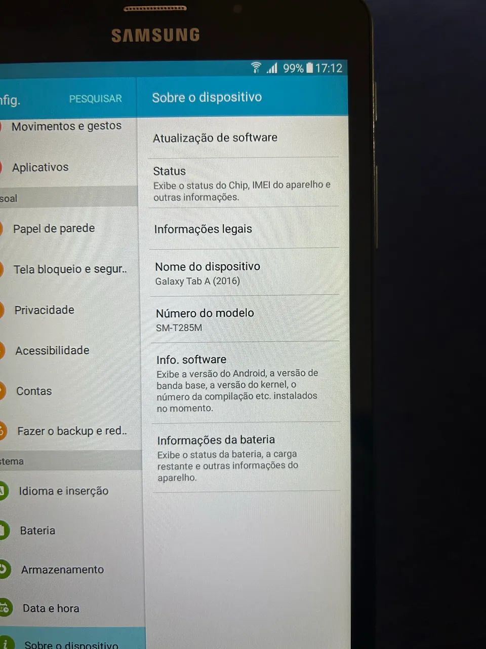 Tablet Samsung galaxy A  - Foto 2