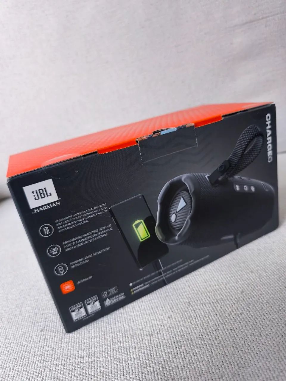 JBL charge 6 preta lacrada - Foto 4