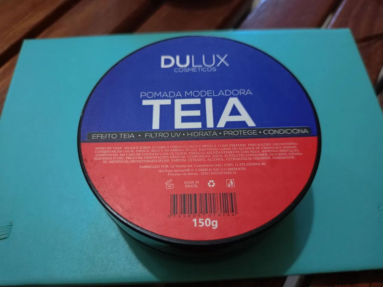Pomada Modeladora Teia 150g Delux