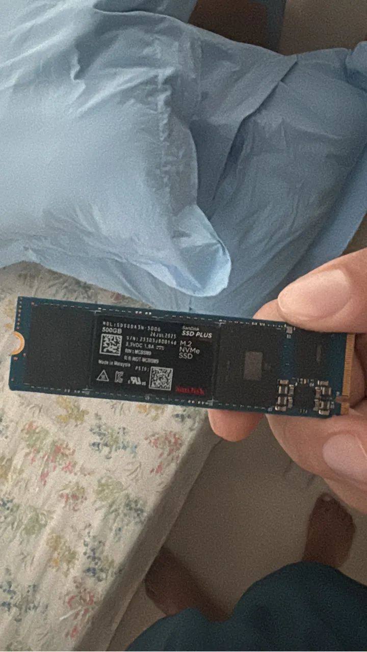 Nvme sandisk 500gb