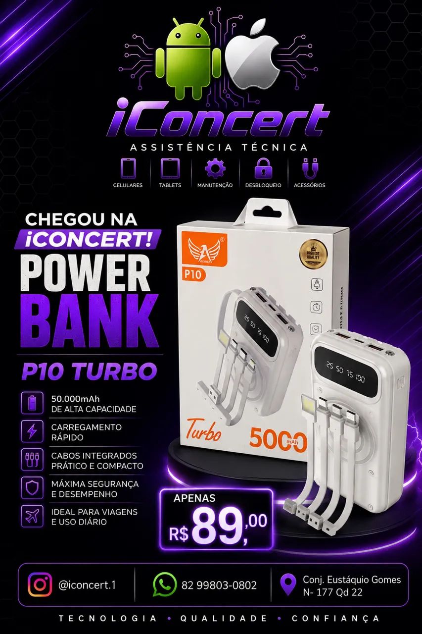Carregador portátil