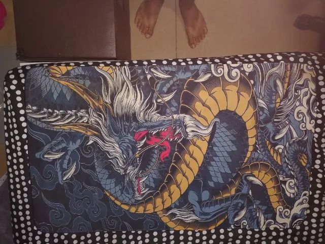 Mousepad  Dragão tamanho grande 