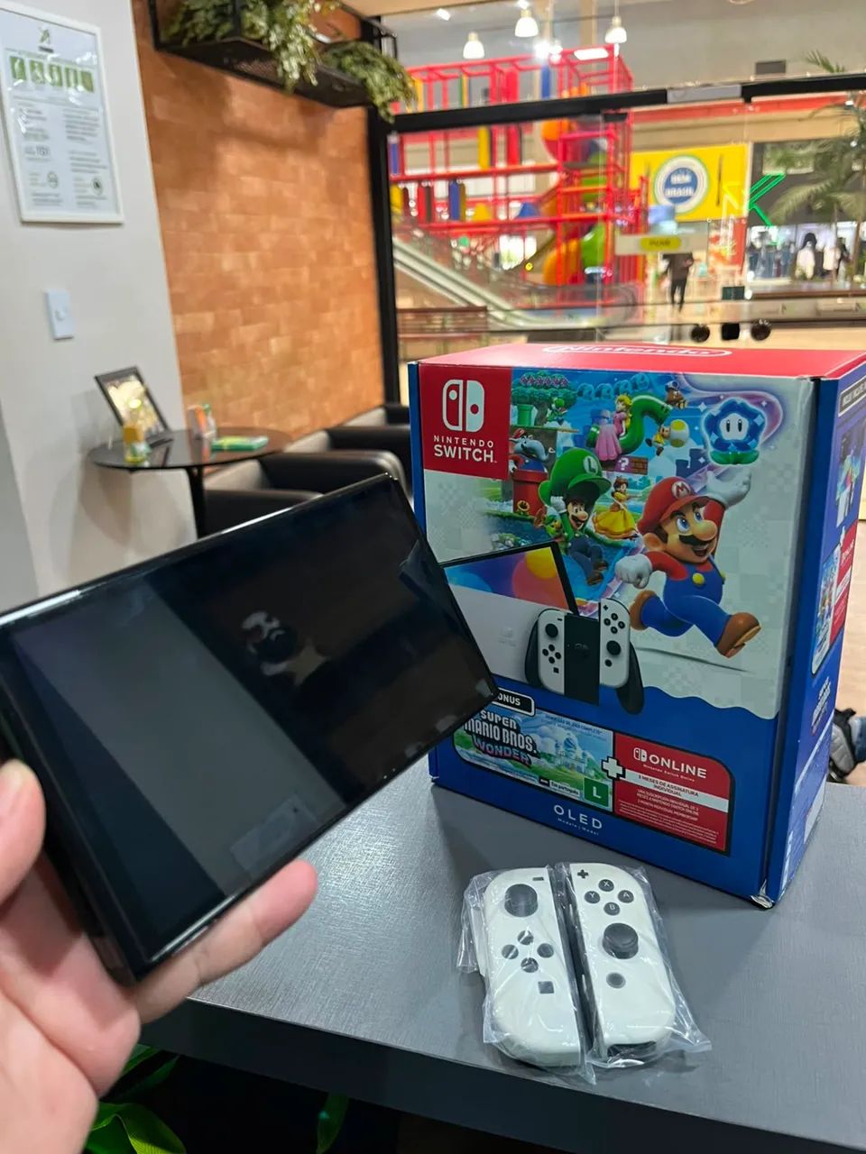 Nintendo Switch Oled na caixa com garantia - entrego  - Foto 3