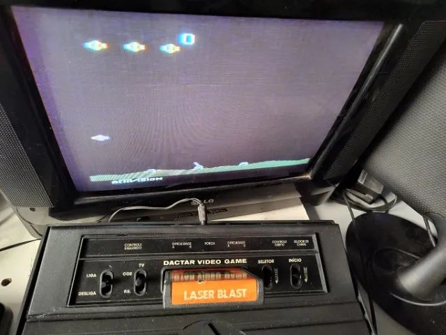 Laser Blast - Cartucho Original Para Atari 2600 - Foto 4