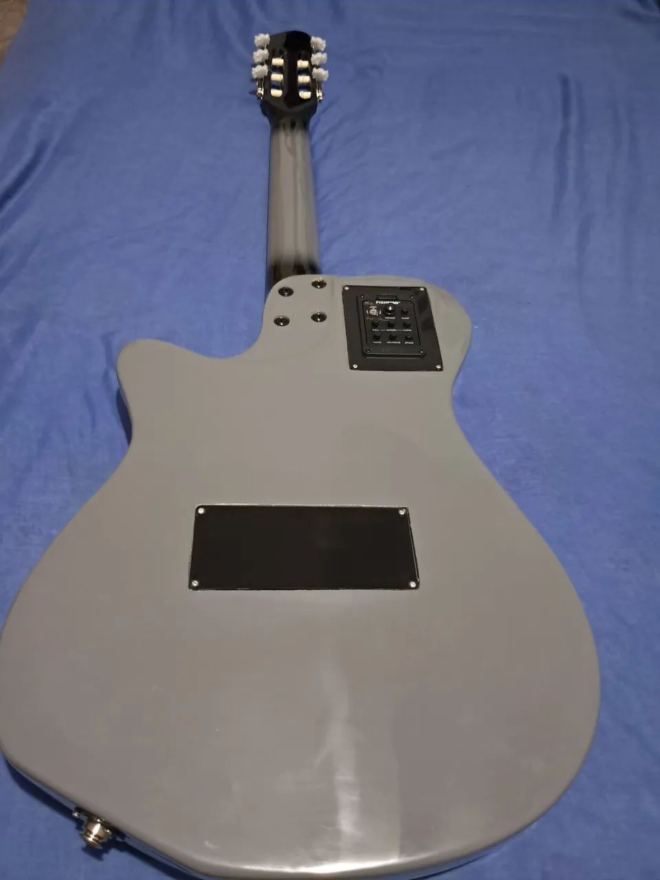 Violão flat semi acústico gleuso luthier  - Foto 4